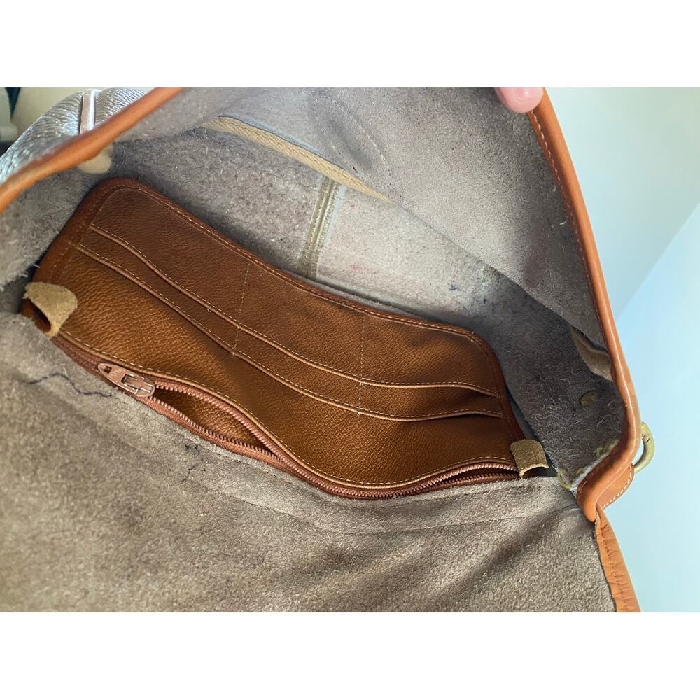 80s Essex all weather leather equestrian Dooney and Bourke crossbody bag - Picture 12 of 13